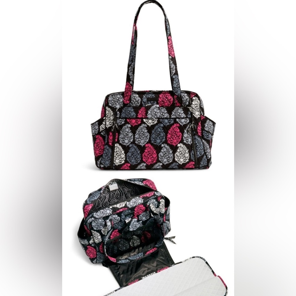 Vera Bradley Stroll Along Diaper Bag - Northern Lights Pattern
